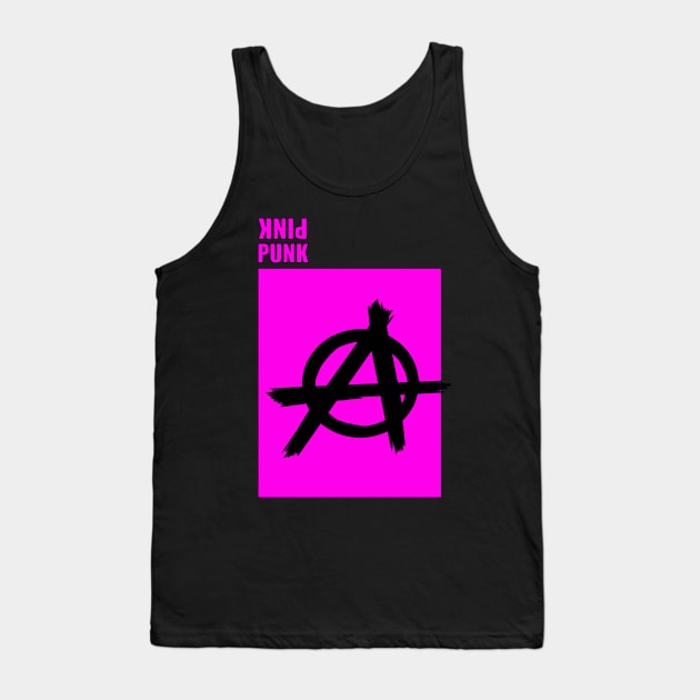 Pink Punk Tank Top by stefy